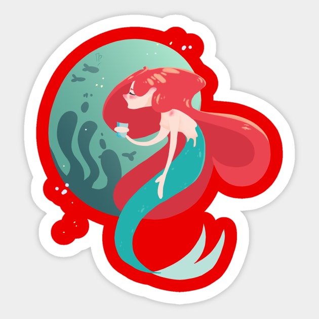 mermaid Sticker by siasta